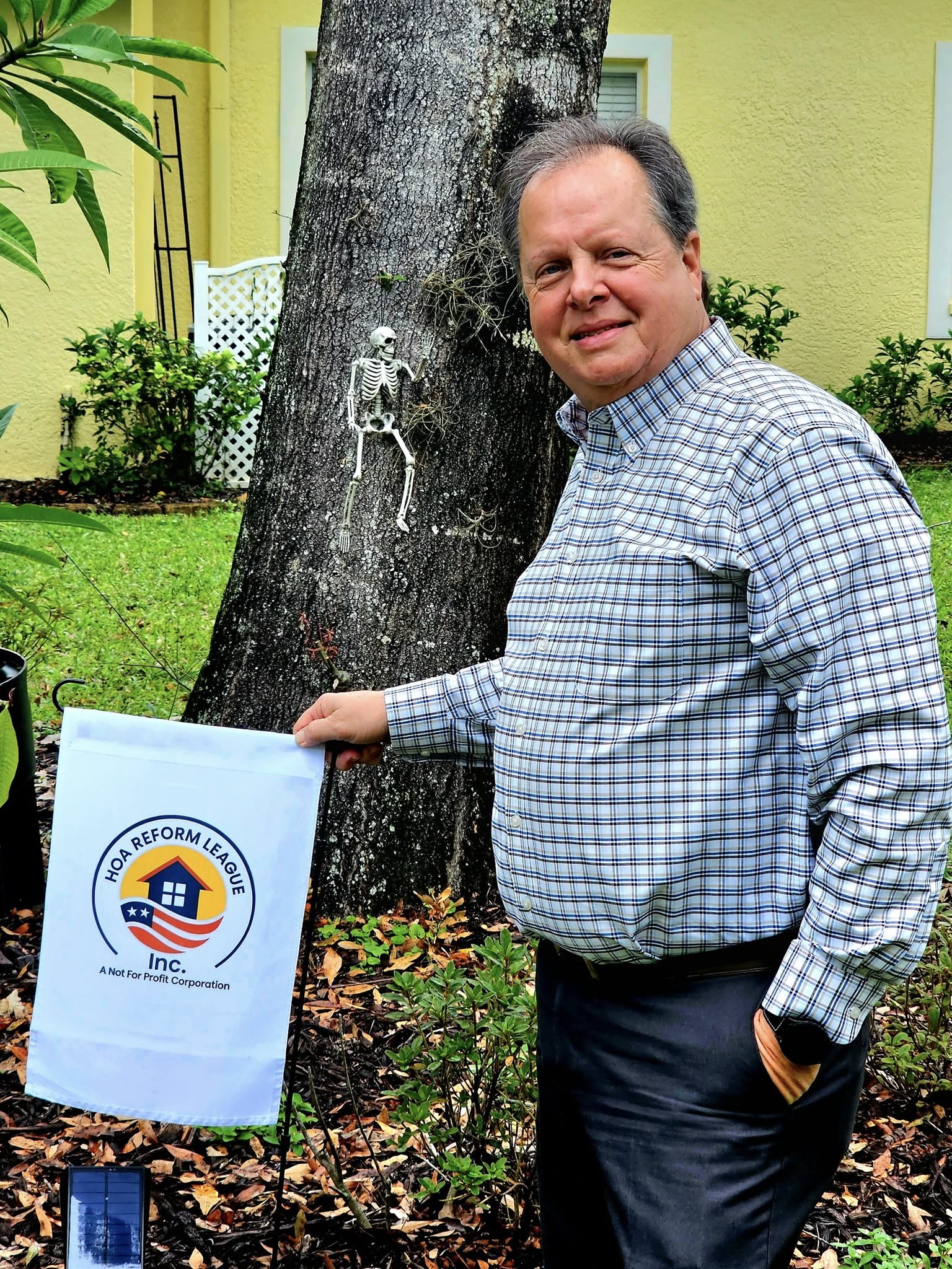 HOA Reform League, Inc Yard Flag