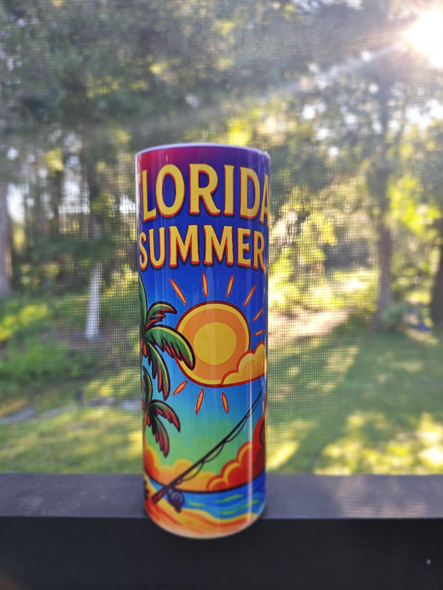 Florida Summer 22 oz Tumbler
