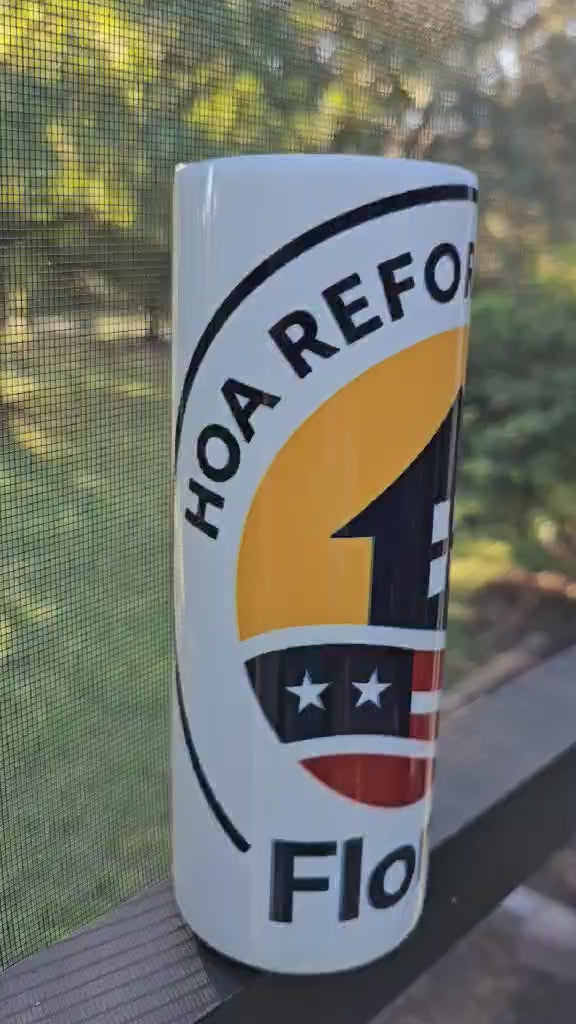 HOA Reform League Florida 22 oz Tumbler